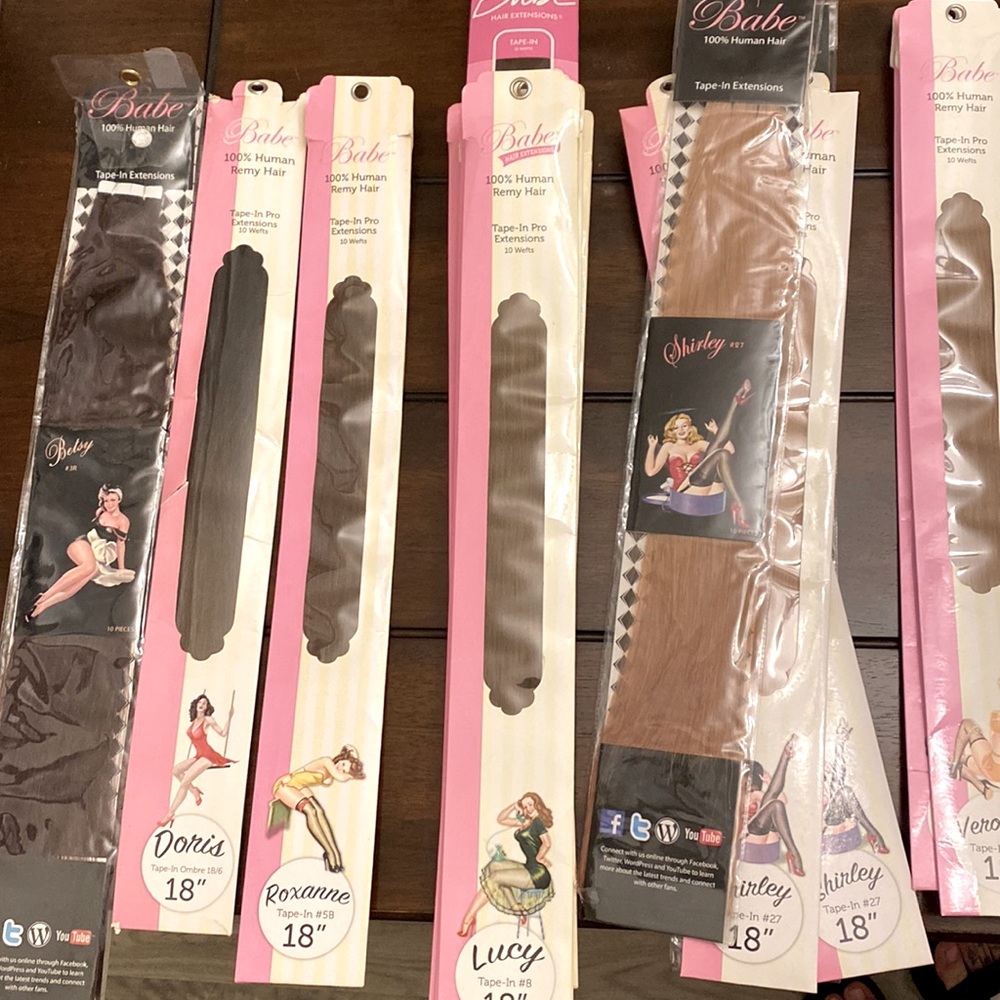 COPY - 18 INCH TAPE-IN HAIR EXTENSIONS